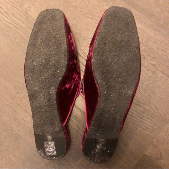 M. Gemi “Calma” Velvet Slipper size 37 magenta - Picture 5 of 5